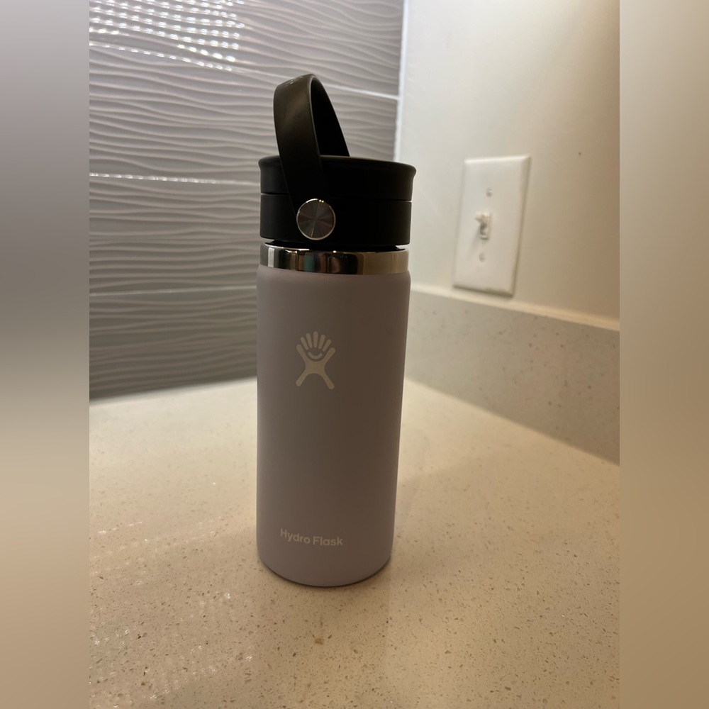 12oz Purple Hydroflask Coffee Cup with Slide Cap